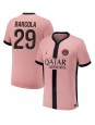 Paris Saint-Germain Bradley Barcola #29 Tredjedrakt 2024-25 Korte ermer